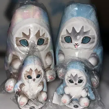 mofusand 모프 샌드 파스텔 상어냥 BIG 봉제 인형, 마스코트