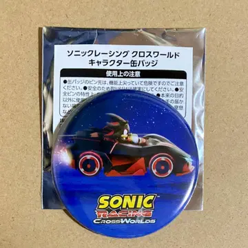 TGS 2025 도쿄 게임 쇼 소닉 레이싱 캔뱃지 쉐도우