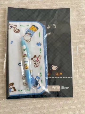 familiar 자유 노트, 볼펜, 미니 타월 세트