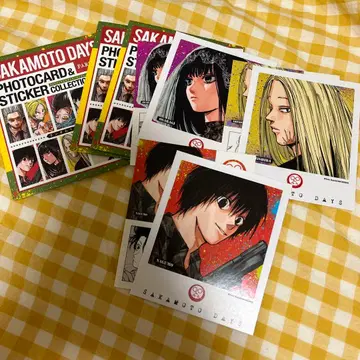 SAKAMOTO DAYS 포토 카드 & 스티커 컬렉션