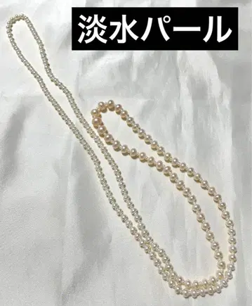 고급 담수 진주 천연 진주 목걸이
