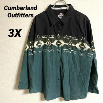 CUMBERLAND OUTFITTERS 3X 긴팔 셔츠 남성용