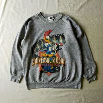 구제 의류 유니버셜 스튜디오 맨투맨 우드페커 90s~ 할리우드