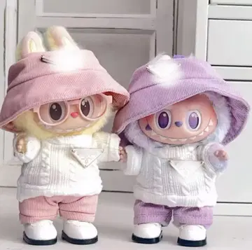 Labubu 의류 Labubu 봉제 인형 옷 갈아입기 옷