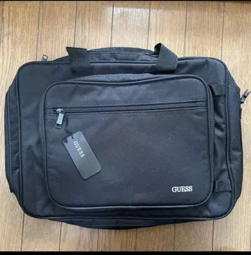 GUESS 블랙 비즈니스 백 택 포함 새상품
