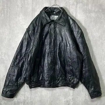 black patchwork grunge leather jacket