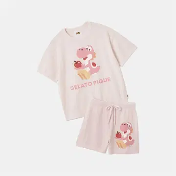 GELATO PIQUE 요시 핑크 의류 택 포함