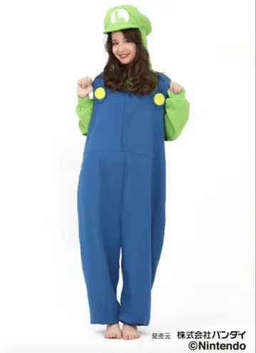 Nintendo 루이지 룸웨어 파자마 인형옷
