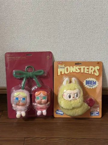 팝마트 러브브 에비 CRYBABY CHERRY 메이구루미 펜던트