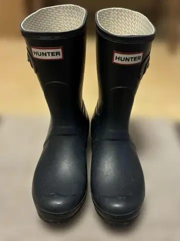 HUNTER 숏 러버 부츠 36