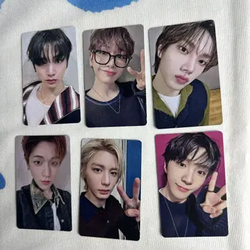 BOYNEXTDOOR 후쿠오카 FC 회장 한정판 트레이딩 카드 6장