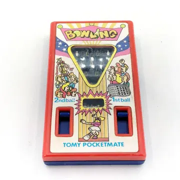당시 물건 포켓 메이트 볼링 게임 TOMY 1979년 S-B4 레트로