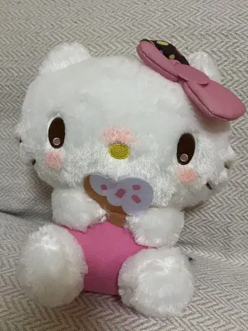 헬로키티 도넛 디자인 BIG 봉제 인형 택 포함 새상품 산리오 신상