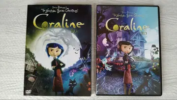 코렐라인과 버튼의 마녀 DVD 3D 프리미엄 에디션 2장 세트 최초 한정