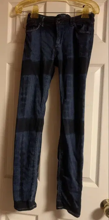 AJ ARMANI JEANS 다크 블루 스트레이트 데님 25 사이즈