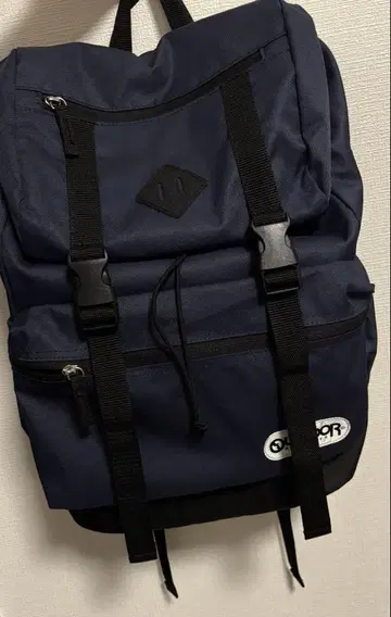 새상품급 outdoor products 플랩 백팩 네이비