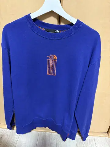 THE NORTH FACE 맨투맨 블루 계열 M