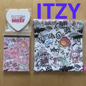 WDZY 위지 복조리 파우치 거울 메모장 3종 세트