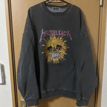 METALLICA 빈티지 트레이닝복 타마모리 유타 착용