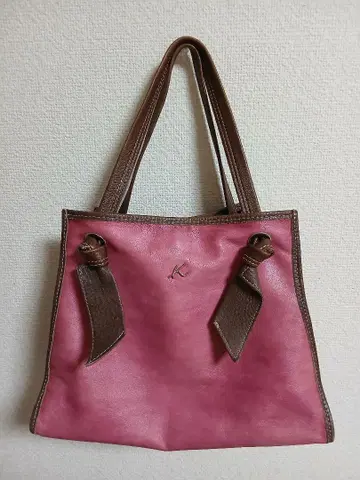 키타무라 가죽 토트백