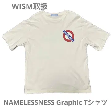 WISM NAMELESSNESS T셔츠 베이크루즈 로고 스트릿