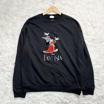 FREAK'S STORE 미키마우스 플로키 프린트 크루넥 맨투맨
