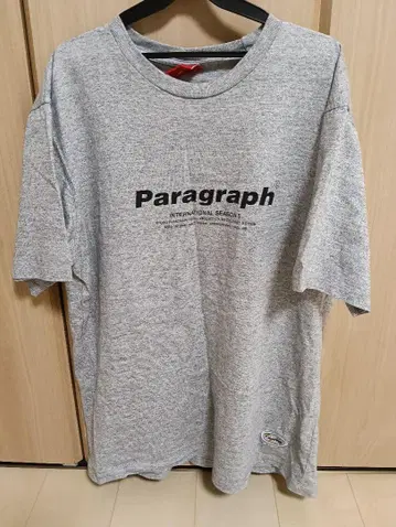 Paragraph 그레이 T셔츠 P08
