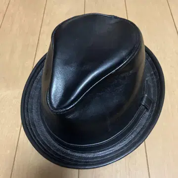 뉴욕 햇 램 가죽 블랙 L USA