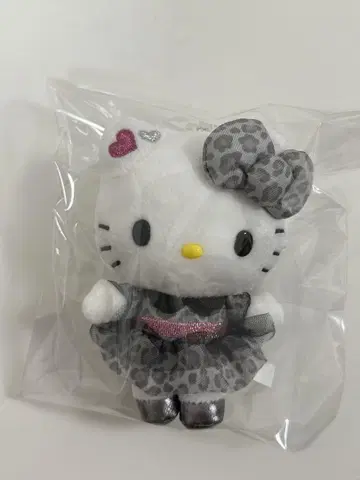 산리오 마스코트 홀더 (모노톤 애니멀) 헬로키티