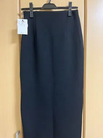 라운지 드레스 분또 지퍼 타이트 스커트