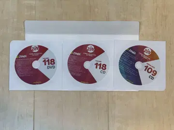 zin 볼륨 118 CD DVD, MEGA MIX 109 CD 세트