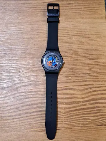 [ 새상품급 ] SWATCH 스와치 스켈레톤 손목시계 배터리 교환 완료