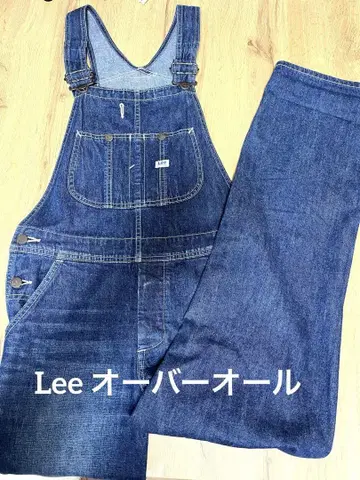 Lee 데님 오버롤 살로펫 Lee