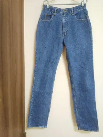 ARMANI JEANS 블루 스트레이트 데님