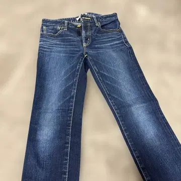 스키니 데님 다크 블루