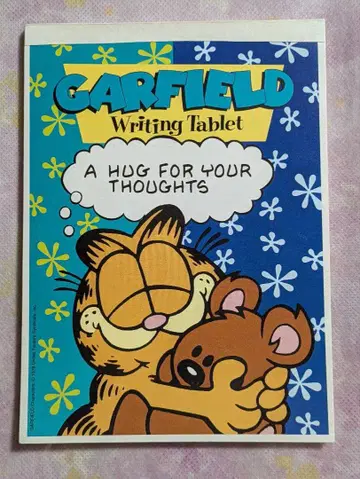 가필드 가필드 편지지 미국제 헤이세이 초기 레트로 레어