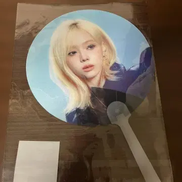 윈터 부채 K-POP