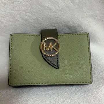 MICHAEL KORS 그린 카드 케이스