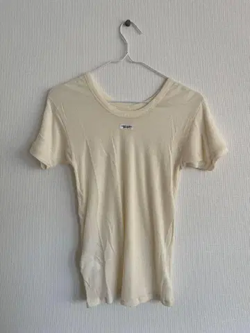 JOHN MASON SMITH 반팔 티셔츠 크림