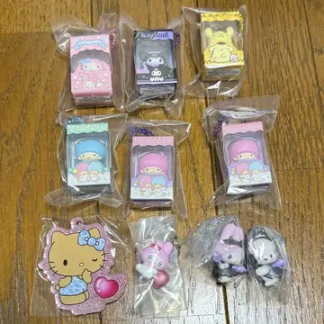 산리오 가챠 캡슐 토이 초코 박스 피규어 모음 키티