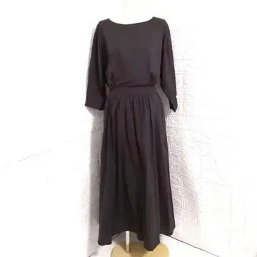 새상품 KBF/URBAN RESEARCH 백리본 롱 원피스 one