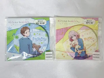 HoneyWorks 스키슌 에노모토 코타로 세토구치 히나 캔뱃지 세트