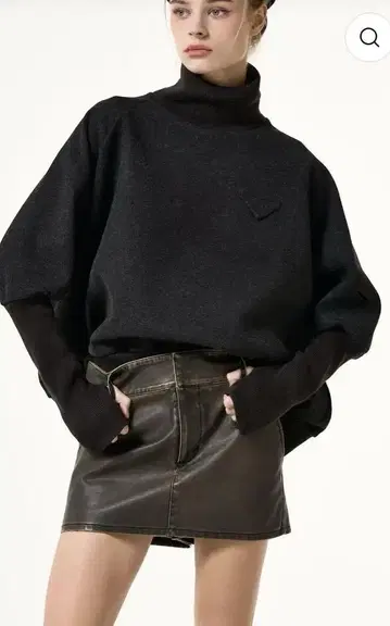 해링기 풀오버 블랙 M
