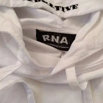 RNA 후드 부착 후드티 화이트 프리 사이즈 가을/겨울