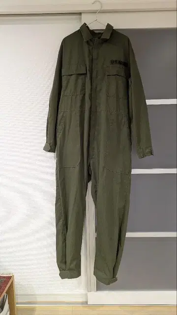 U.S. ARMY 작업복 유틸리티 커버올 올인원