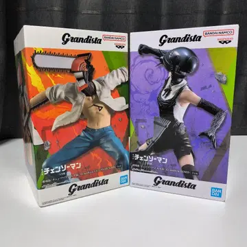 [ 미개봉 새상품 ] 체인소 맨 피규어 세트 Grandista