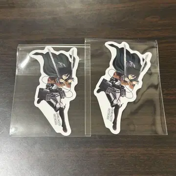 진격의 거인 attack on memory 다이컷 스티커 미카사