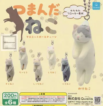 집은 고양이 마스코트 볼체인