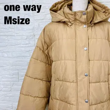 one way 원웨이 충전솜 다운 자켓 새상품급 1020