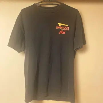 In-N-Out Burger 반팔 티셔츠 블랙 M 사이즈